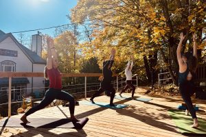 Yoga automne